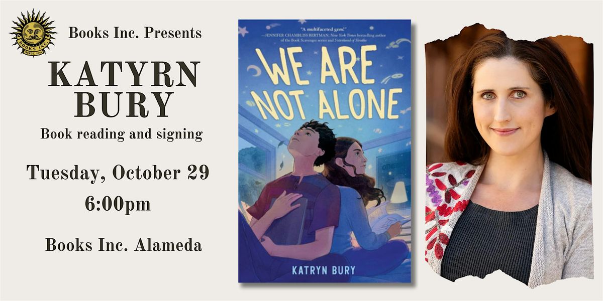 KATYRN BURY at Books Inc. Alameda