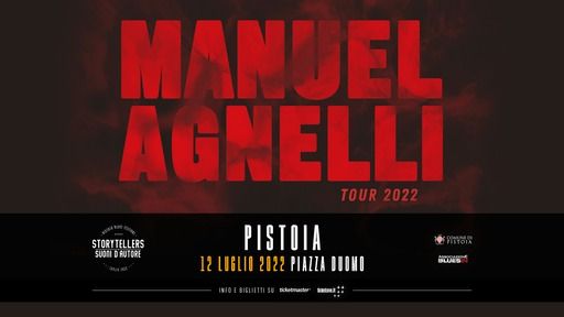 Manuel Agnelli | Pistoia Storytellers | 12 Luglio 2022