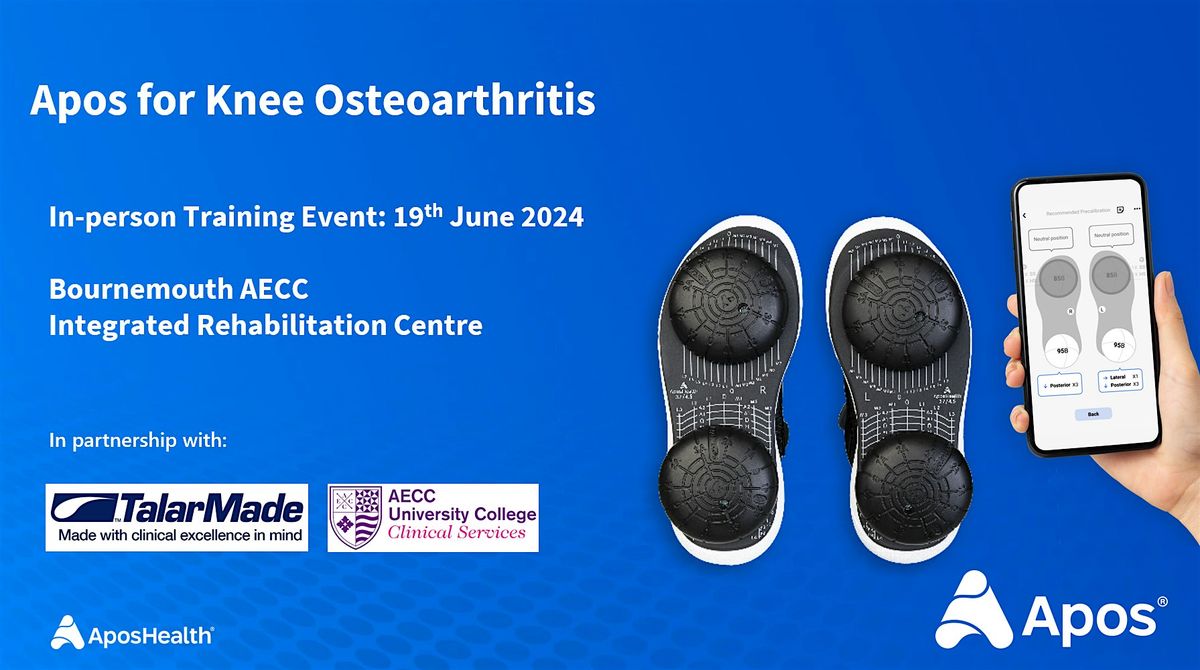 Apos\u00ae  for Knee Osteoarthritis - Bournemouth - June 19th 2024