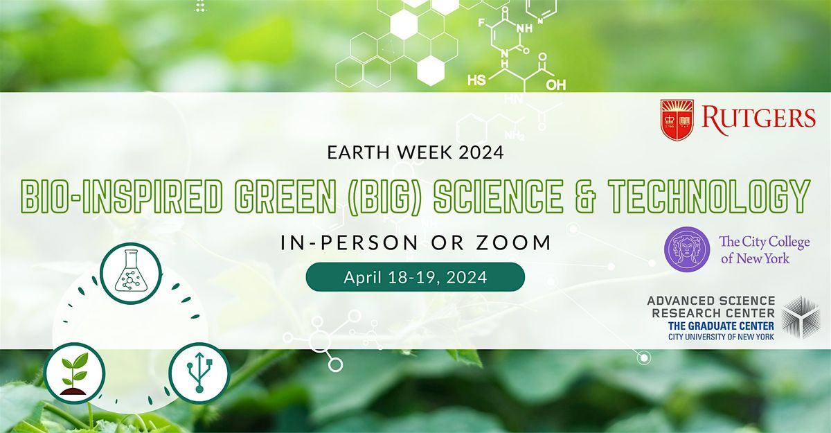 The Bio-Inspired Green (BIG) Science & Technology Symposium 2024