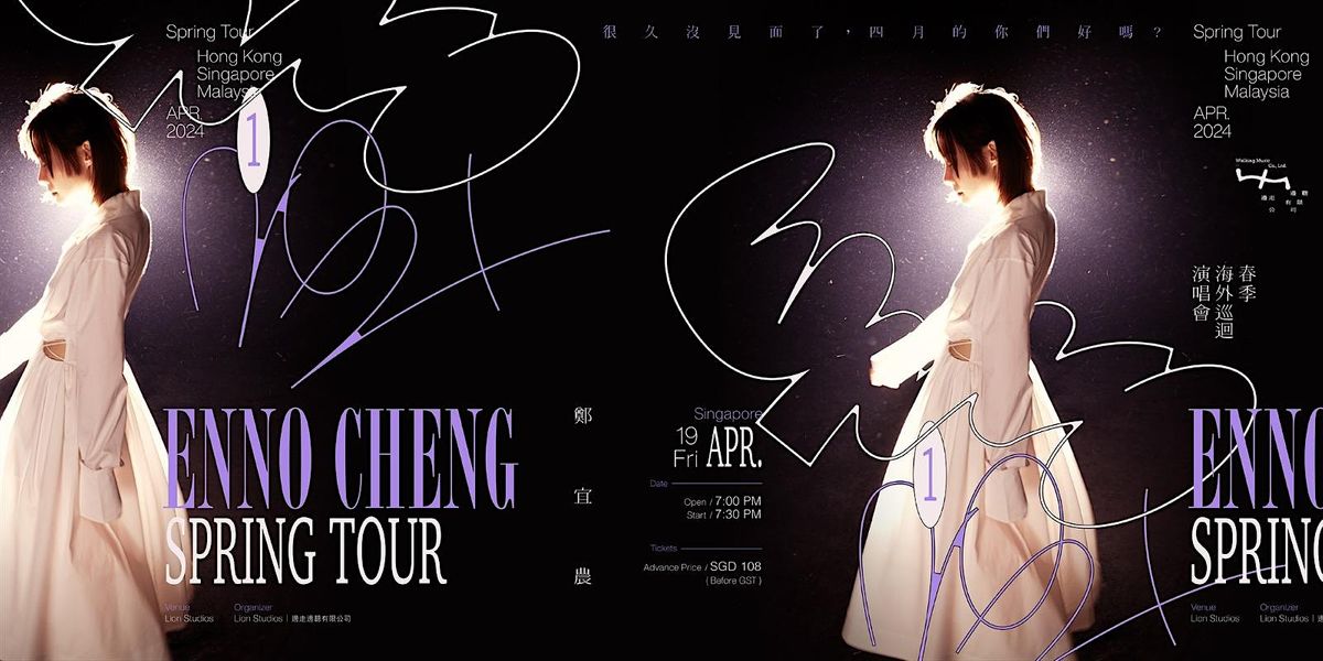 Enno Cheng Spring Tour  2024- Singapore