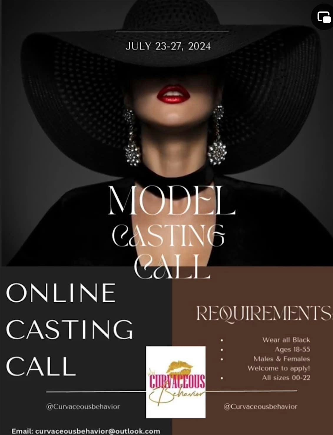 Model Casting Call: I Am Curvaceous