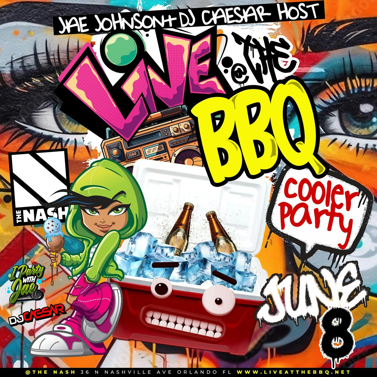 Live At The BBQ Cooler Party