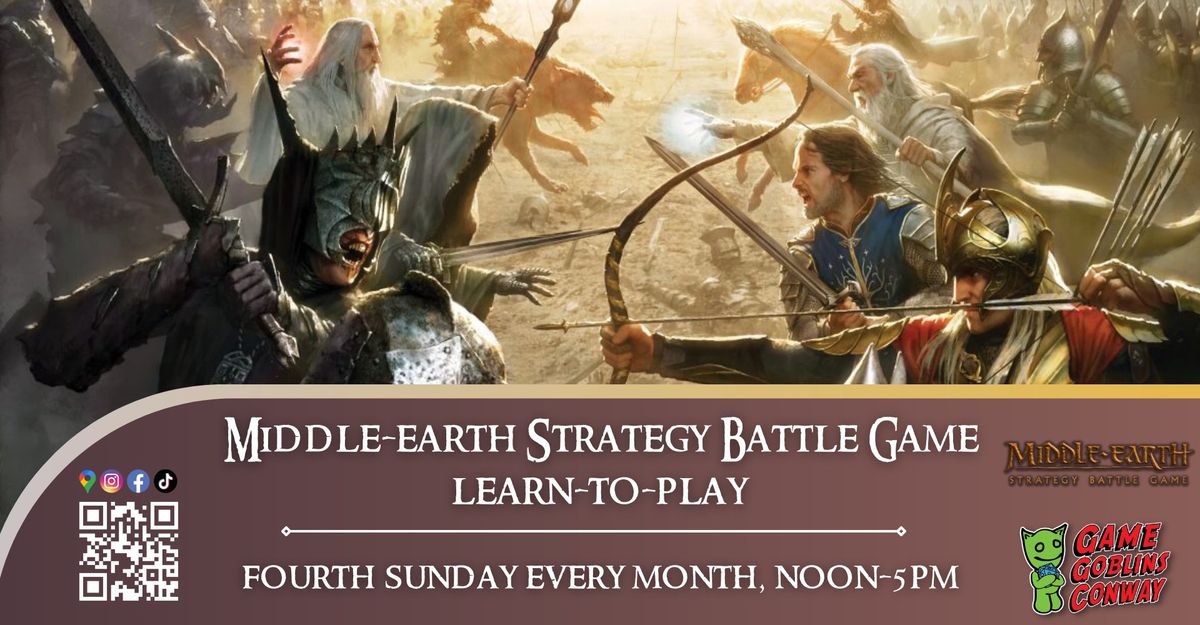 Middle-earth Strategy Battle Game Learn-To-Play