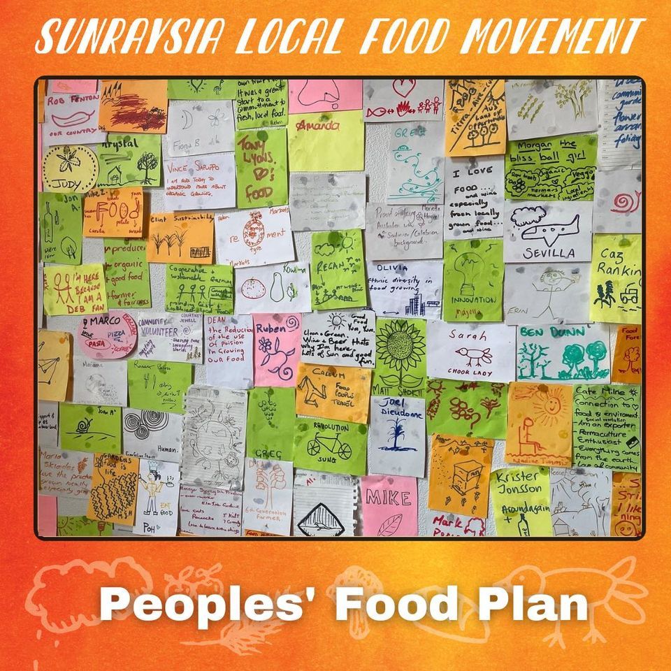 Sunraysia Local Food Movement - Peoples Food Plan