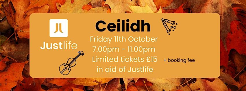 Ceilidh in aid of Justlife