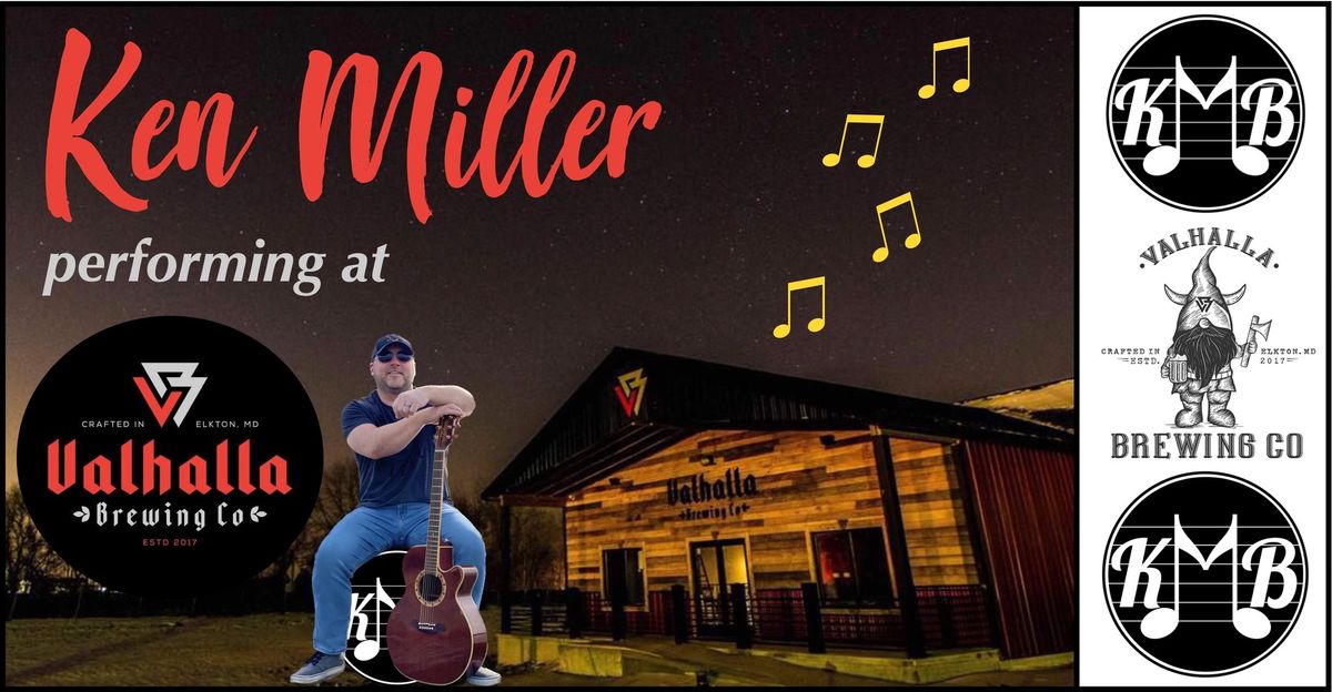 Ken Miller Performing at Valhalla Brewing Company