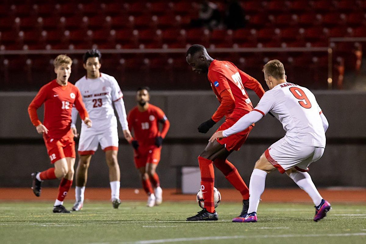 SFU Mens Soccer vs. Western Washington University, Terry Fox Field