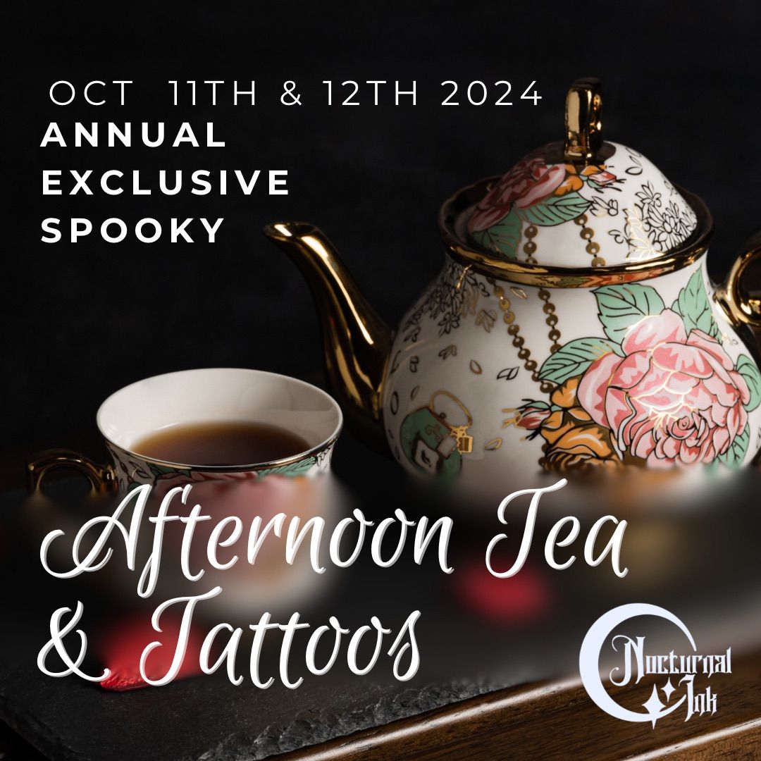 Annual Spooky Afternoon Tea & Tattoos