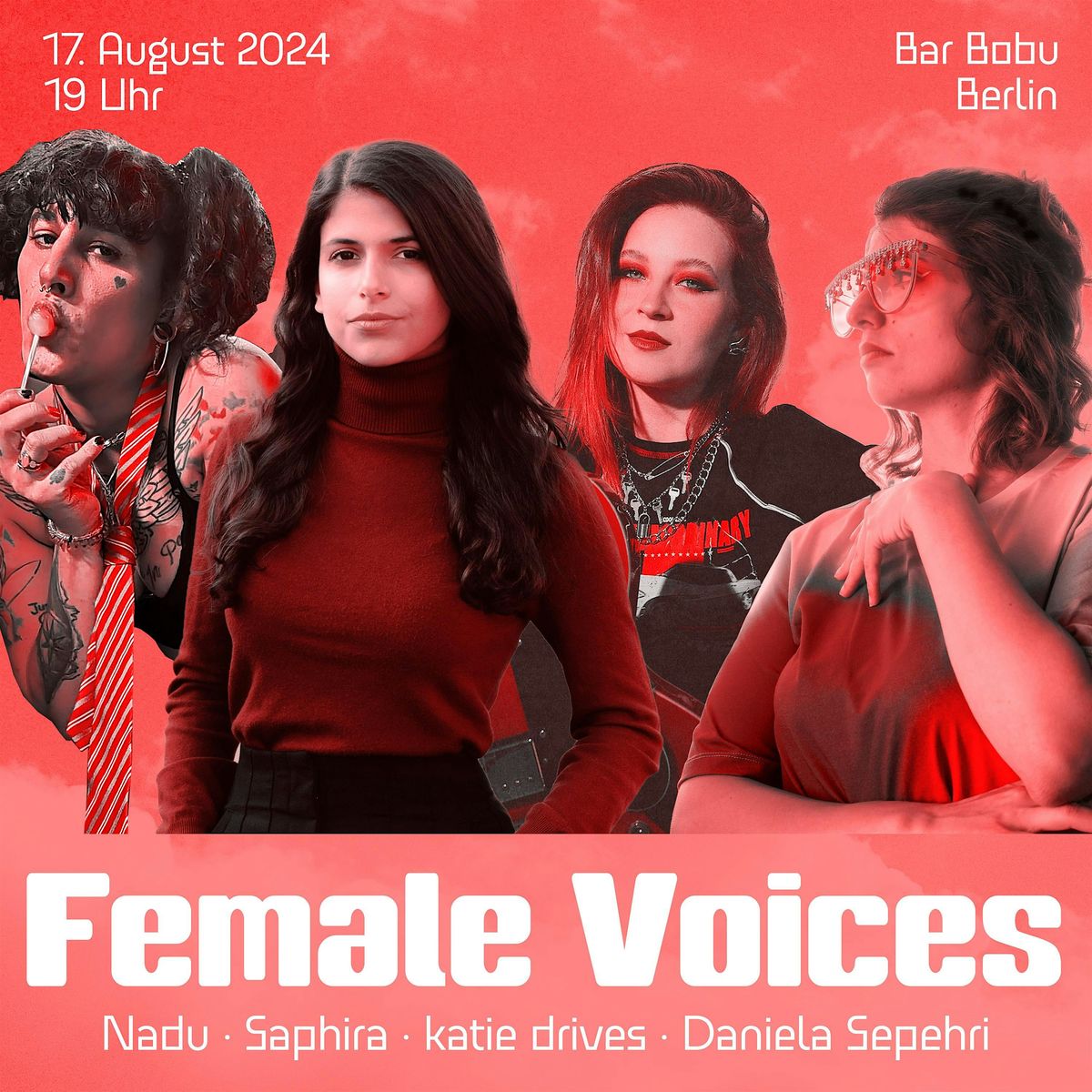 FEMALE VOICES mit ***saphira***katiedrives***daniela sepehri***nadu***