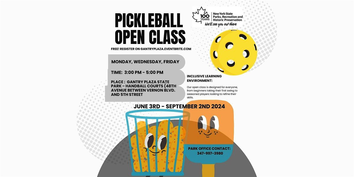 Pickleball Open Class