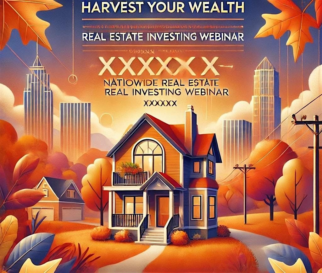 Harvest Your Wealth in El Paso: Nationwide Real Est Investing Webinar