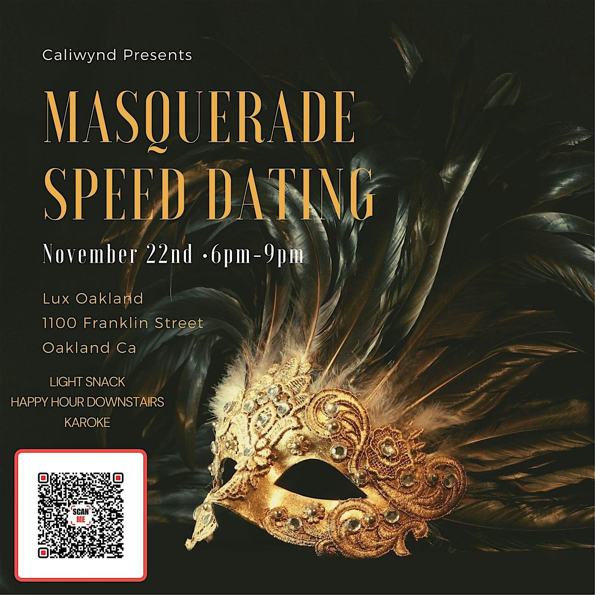 Masquerade Speed Dating