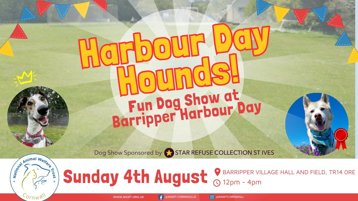 Harbour Day Hounds! Fun Dog Show at Barripper Harbour Day