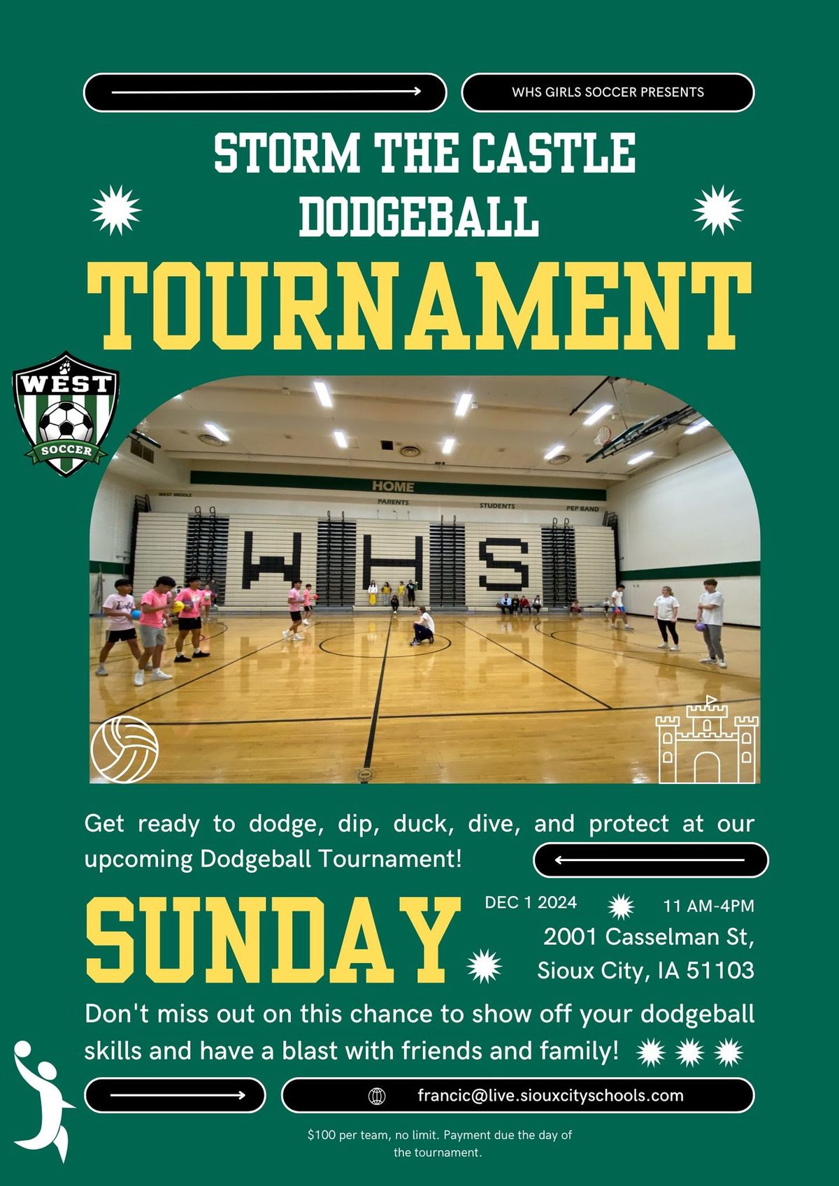 STORM THE CASTLE Dodgeball Tournament!