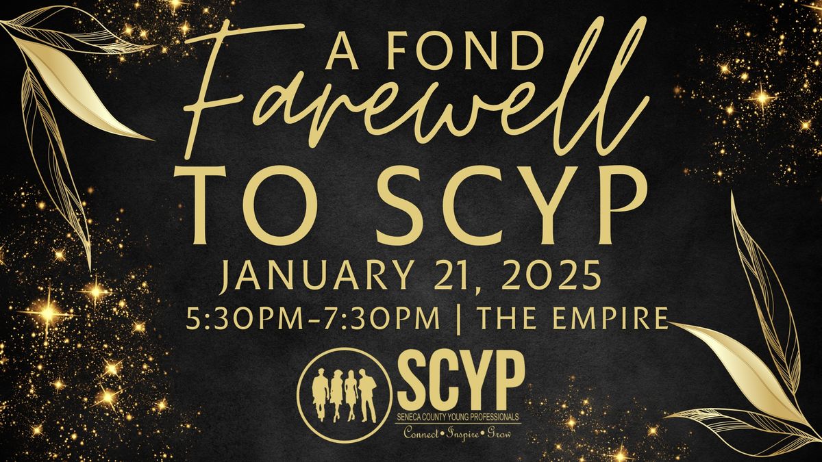 A Fond Farewell to SCYP 