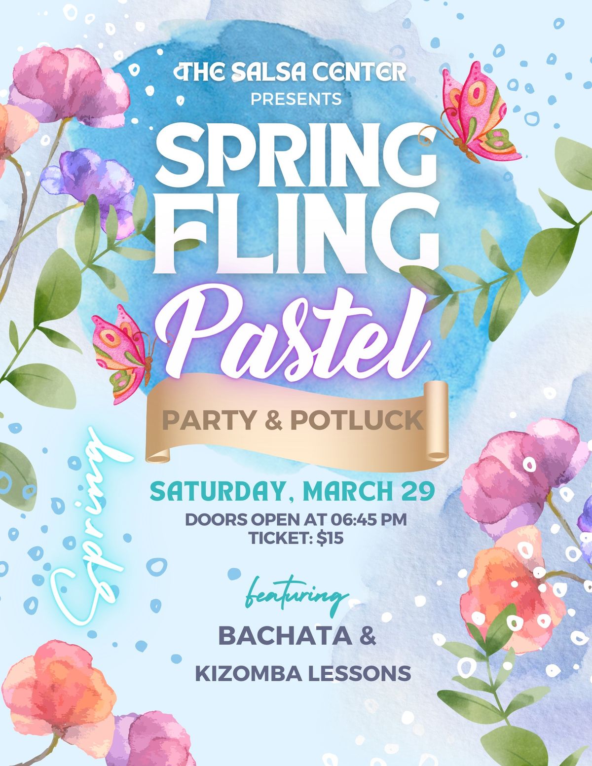 Spring Fling Pastel Party & Potluck