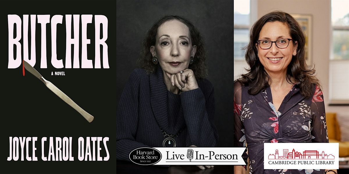 Joyce Carol Oates at The Cambridge Public Library