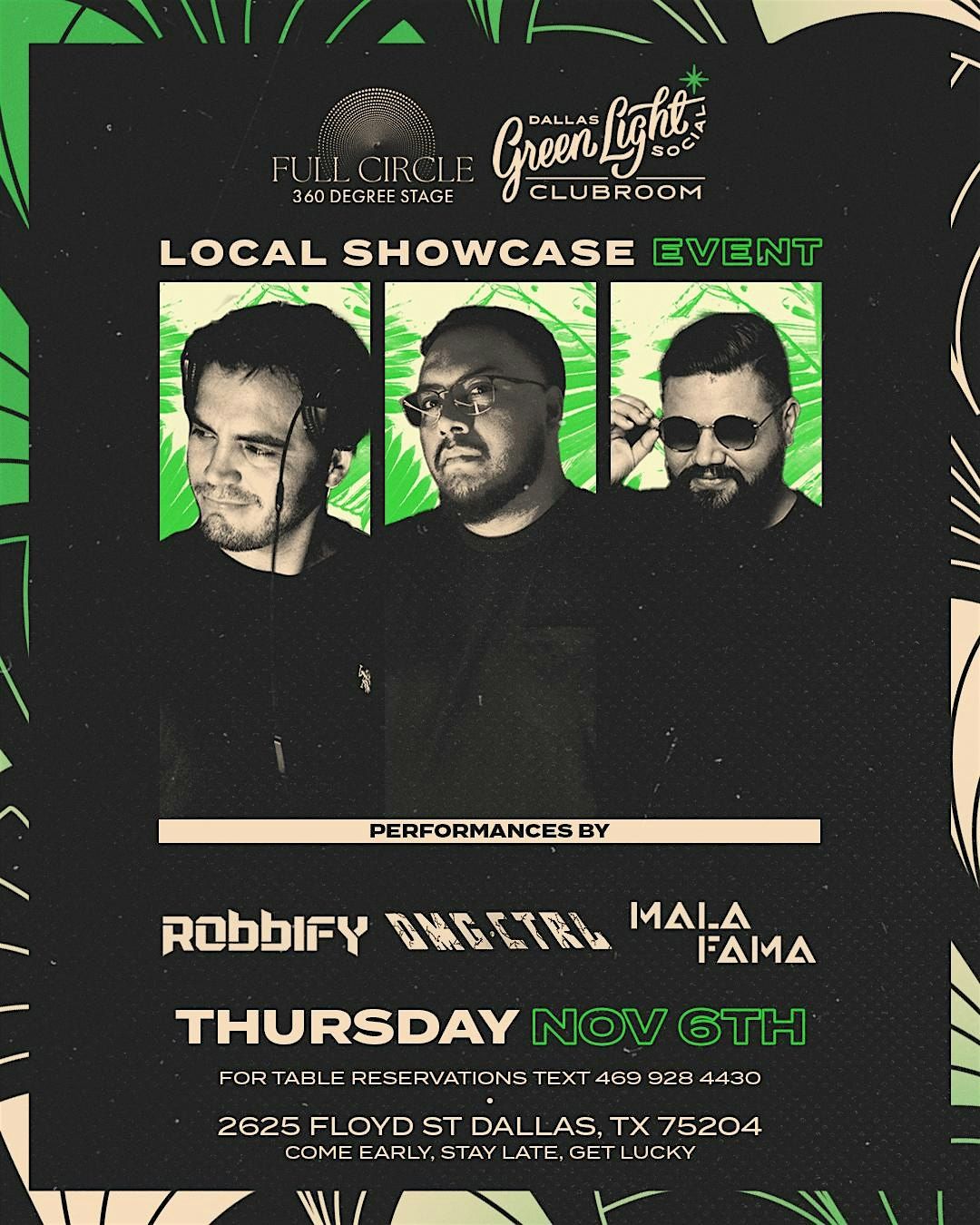 Locals Showcase at Green Light Social  11\/6