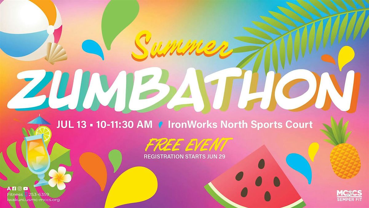 Summer Zumbathon Event