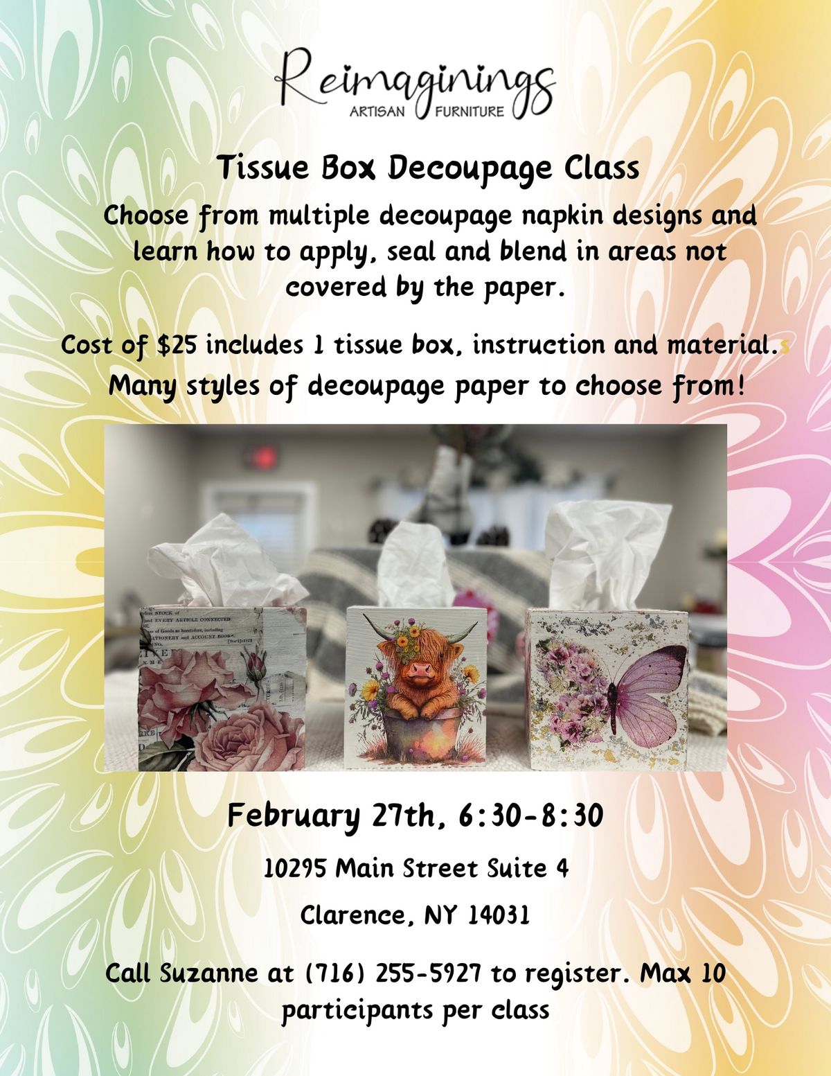 Decoupage with Napkins!