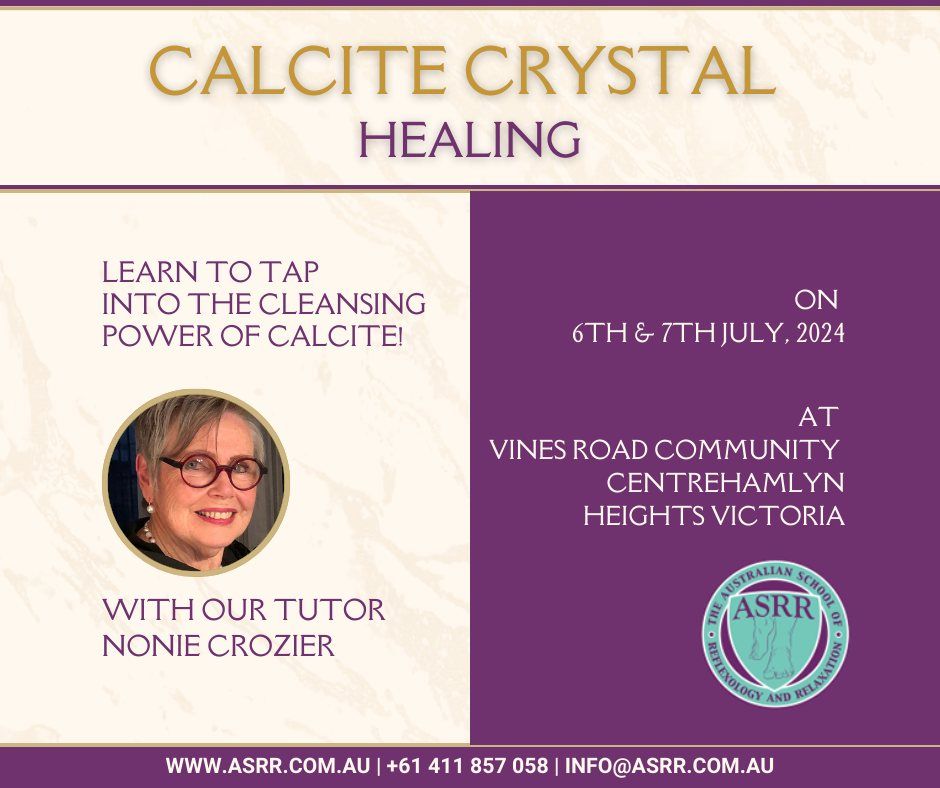calcite crystal healing workshop