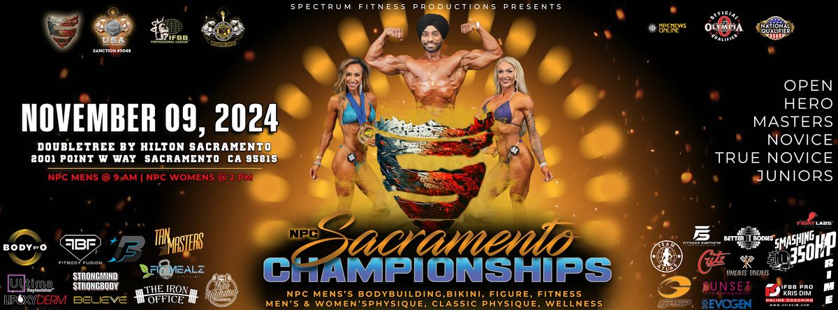 SPECTRUM FITNESS PRODUCTIONS 2024 NPC SACRAMENTO CHAMPIONSHIPS