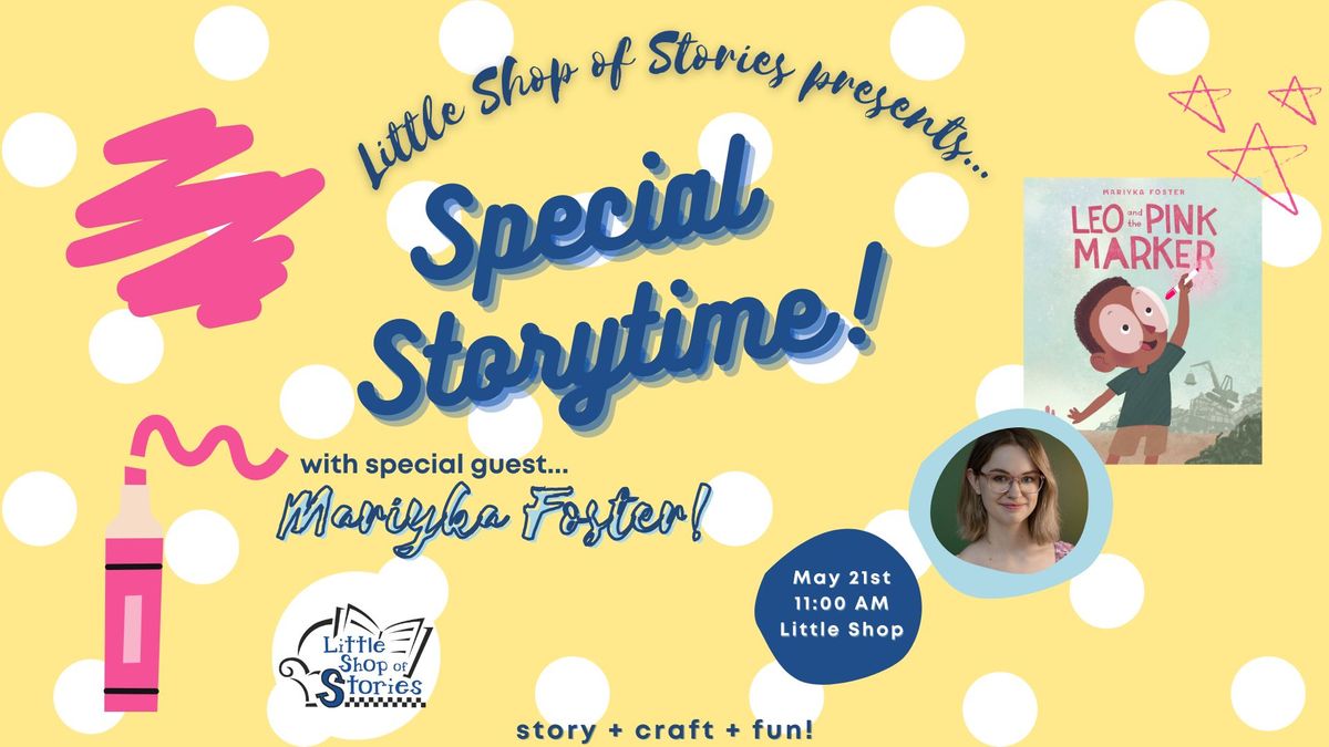 Special Storytime with Mariyka Foster!