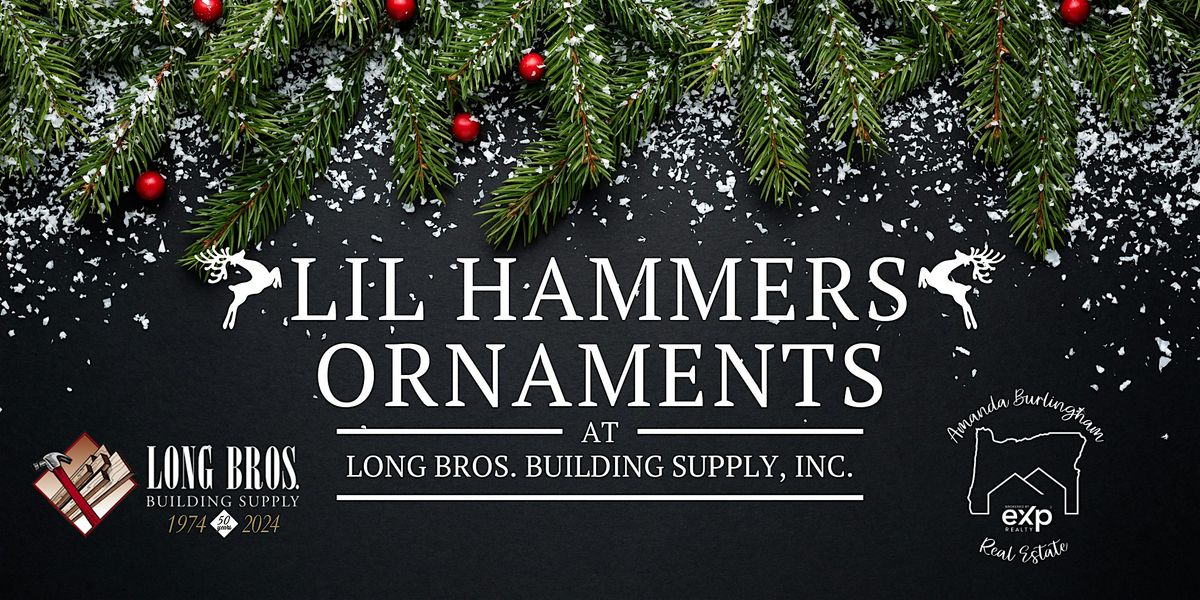 Lil Hammers Christmas Photo Frame Ornaments