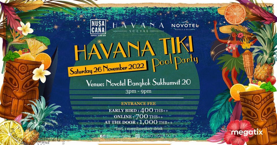 Havana Tiki Pool Party | 2022 