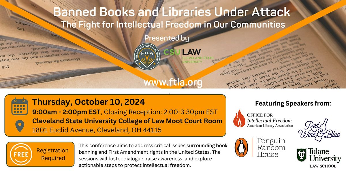 Banned Books & Libraries Under Attack Conference