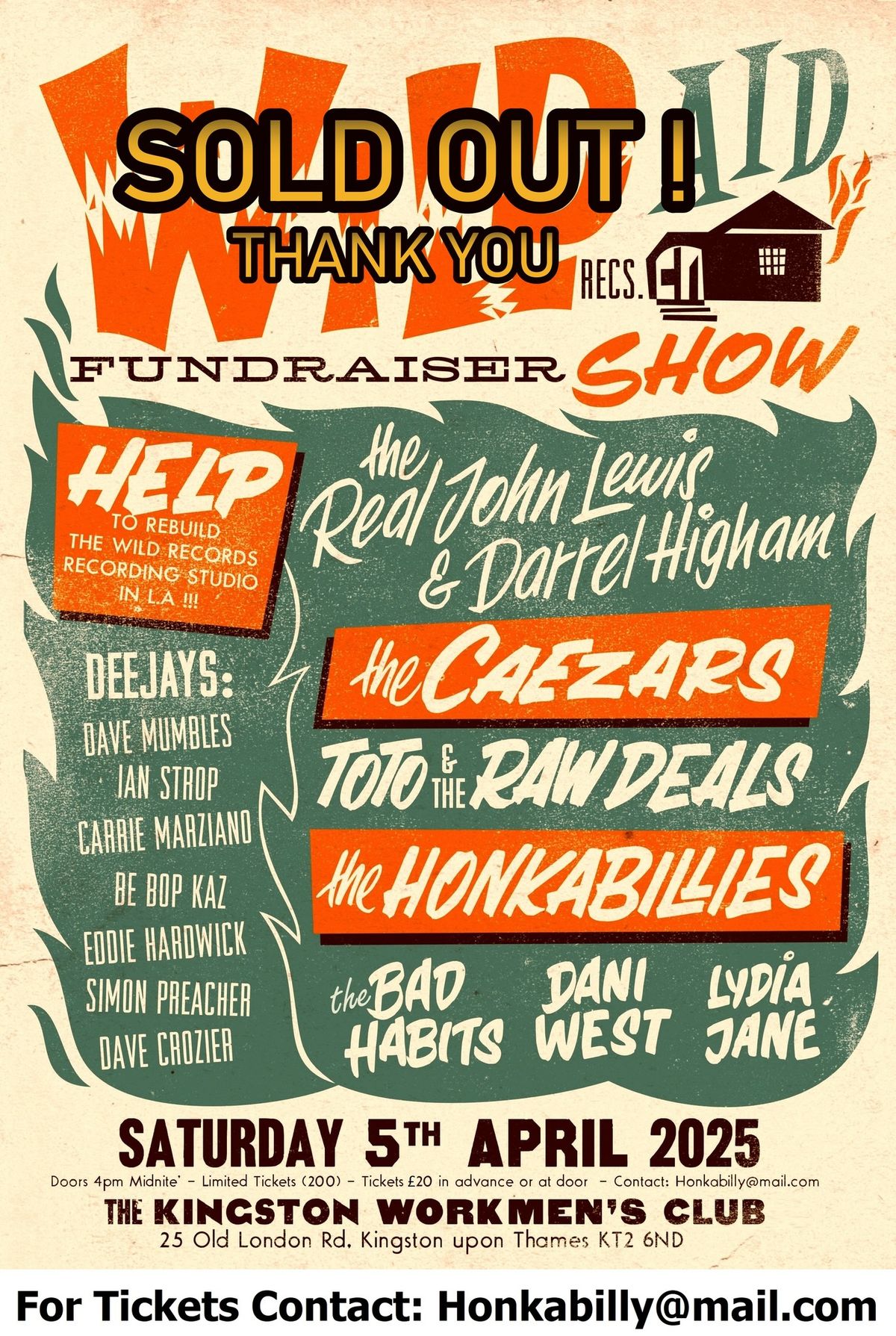 WILD AID FUNDRAISER SHOW 