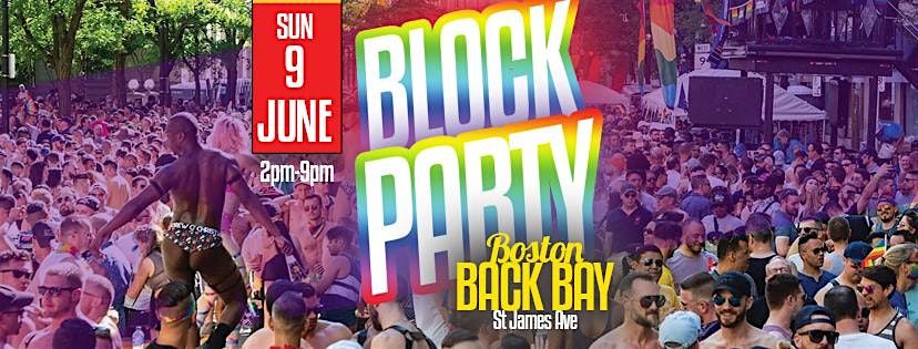 Back Bay \/Stuart St Block Party for Pride in Boston