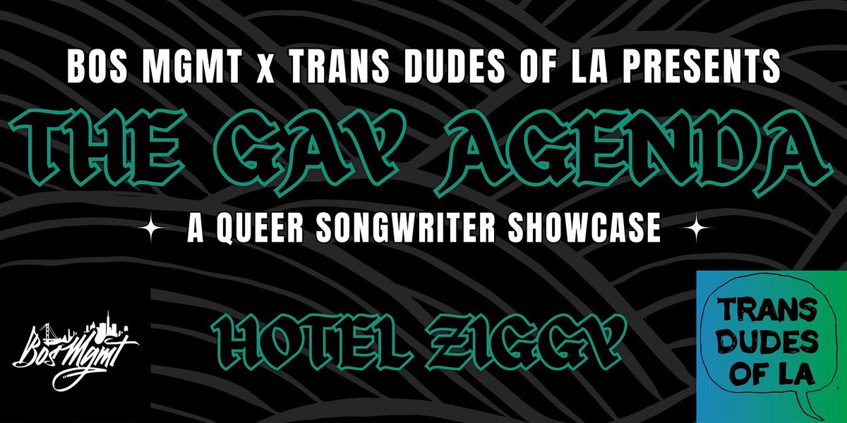 The Gay Agenda: A Queer Songwriter Showcase *FOLK EDITION*