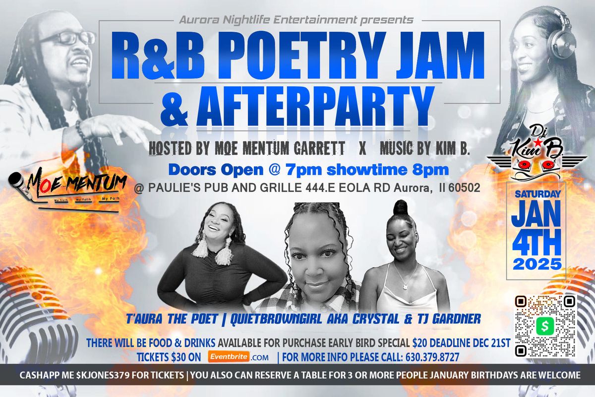 R&B POETRY JAM & AFTERPARTY 