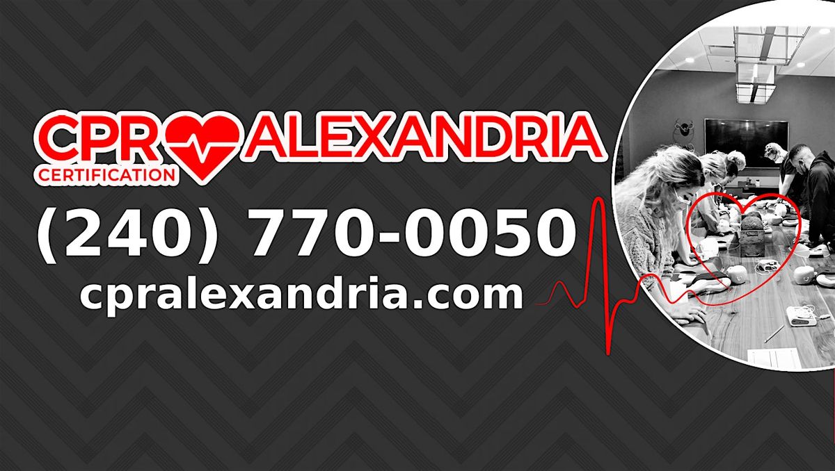 AHA BLS CPR and AED Class in Alexandria