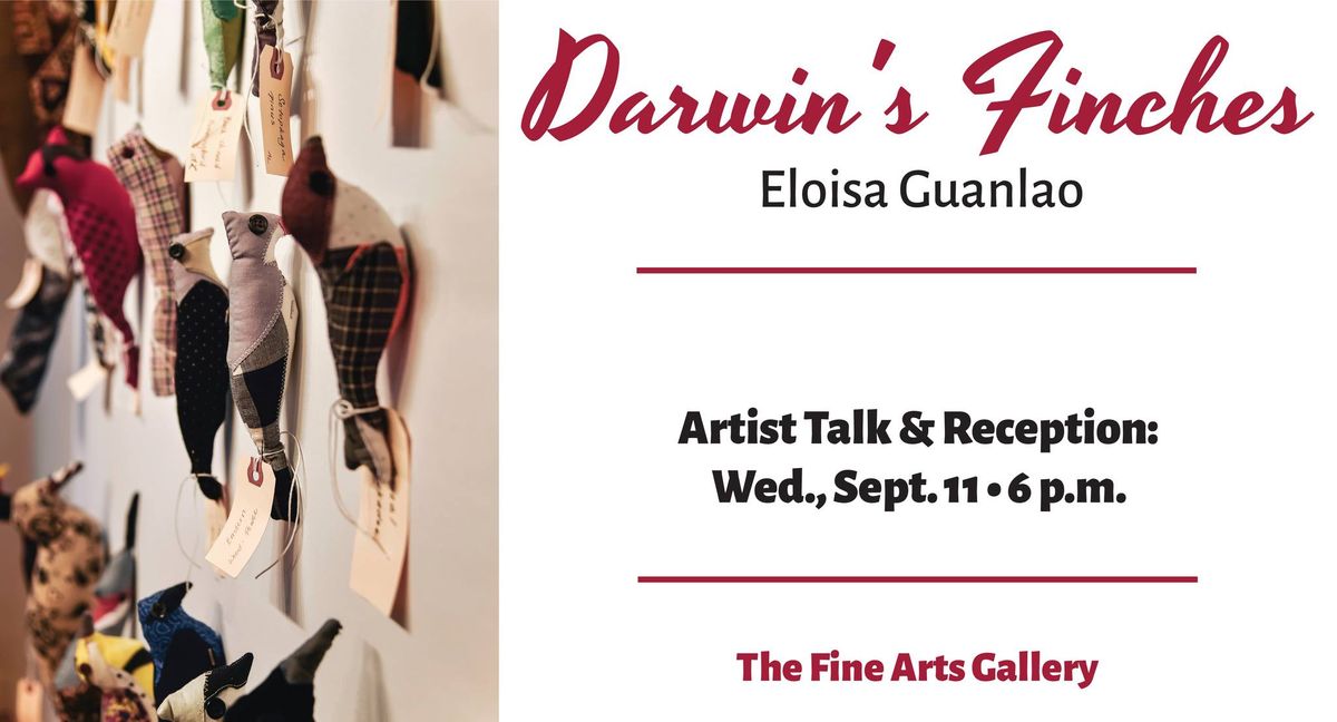 Eloisa Guanlao Darwin's Finches Artist Talk