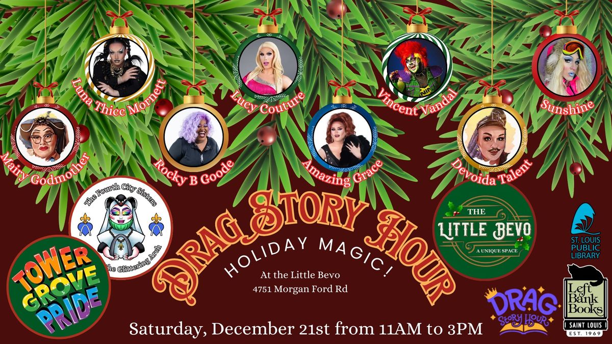 Drag Story Hour with the Sisters - Holiday Magic Edition!