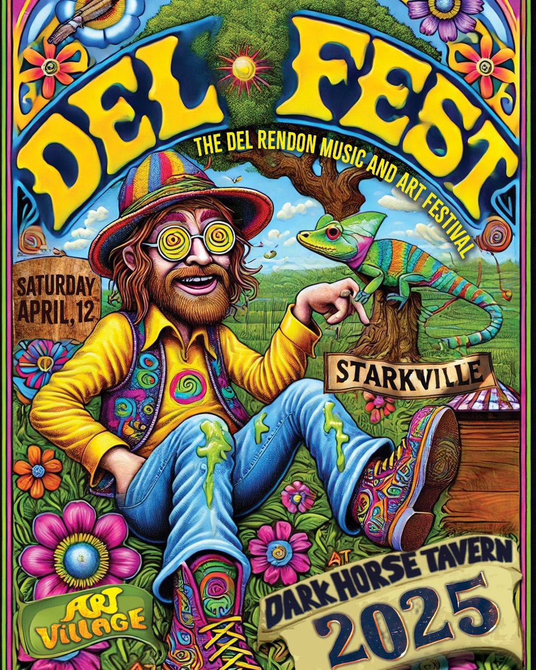 The 2025 Del Rendon Music and Art Festival (Delfest)