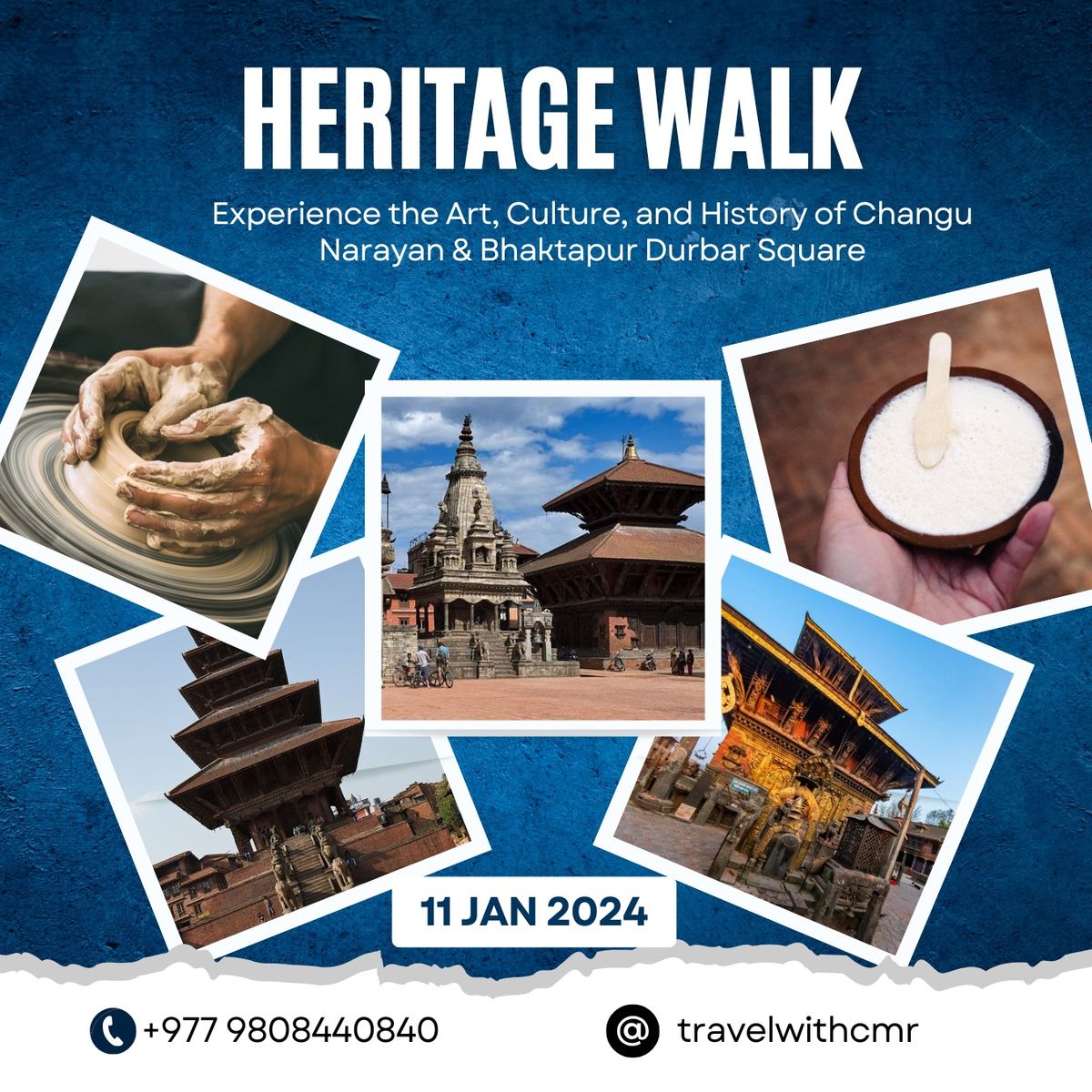 1 Day Heritage Walk: Art, Culture and History of Changu Narayan and Bhaktapur Durbar Guided Tour