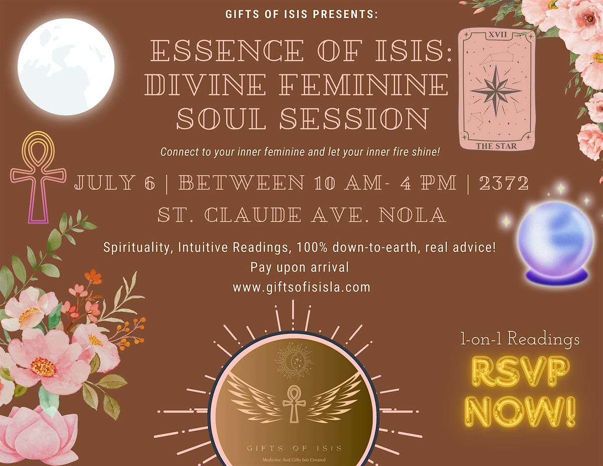 Essence of Isis Spiritual Session-NOLA Essence Music Festival Weekend