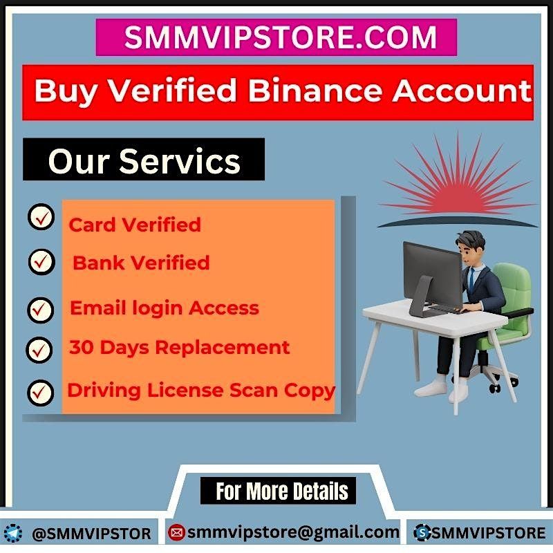 Buy Verified Binance Accounts- From- SmmVipStore