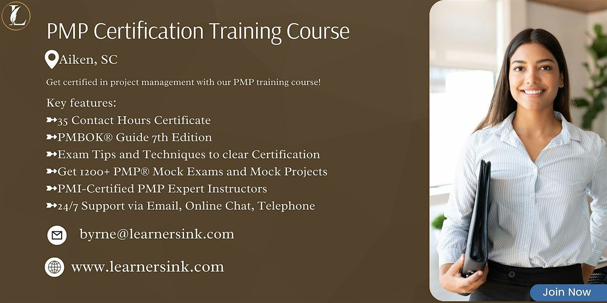 Increase your Profession with PMP Certification In Aiken, SC