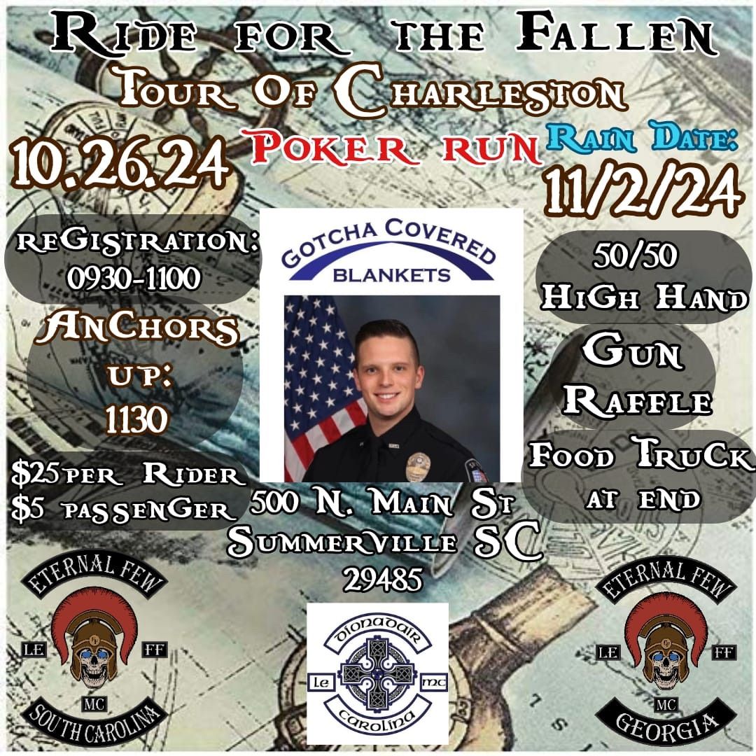 Ride for the Fallen Tour of Charleston