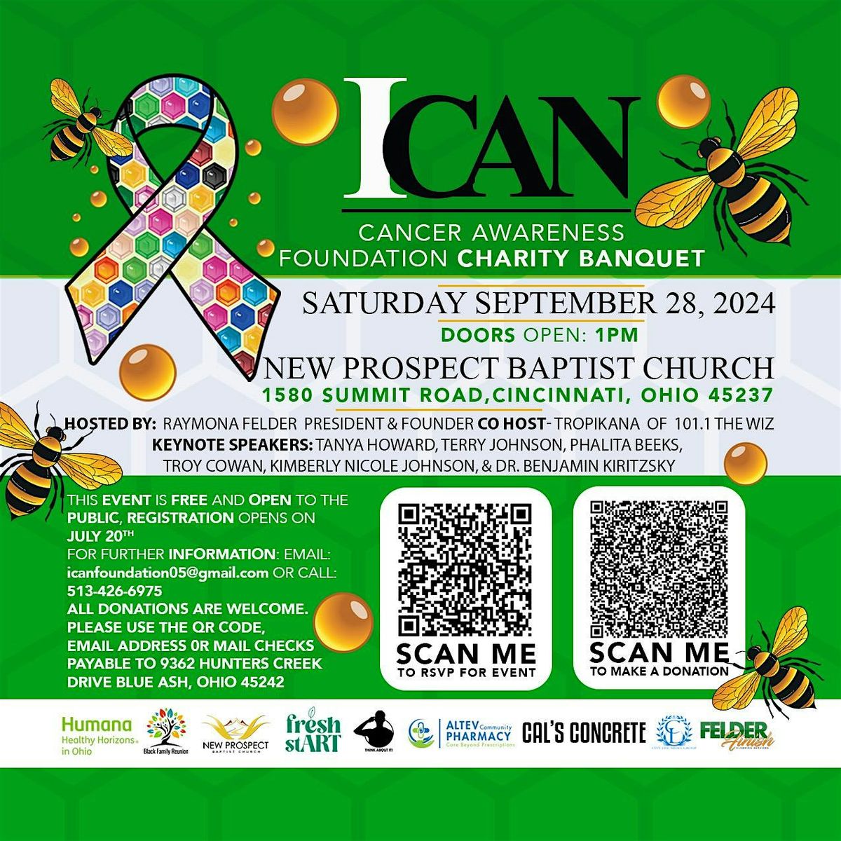 ICAN Cancer Awareness Foundation Charity Banquet Dinner