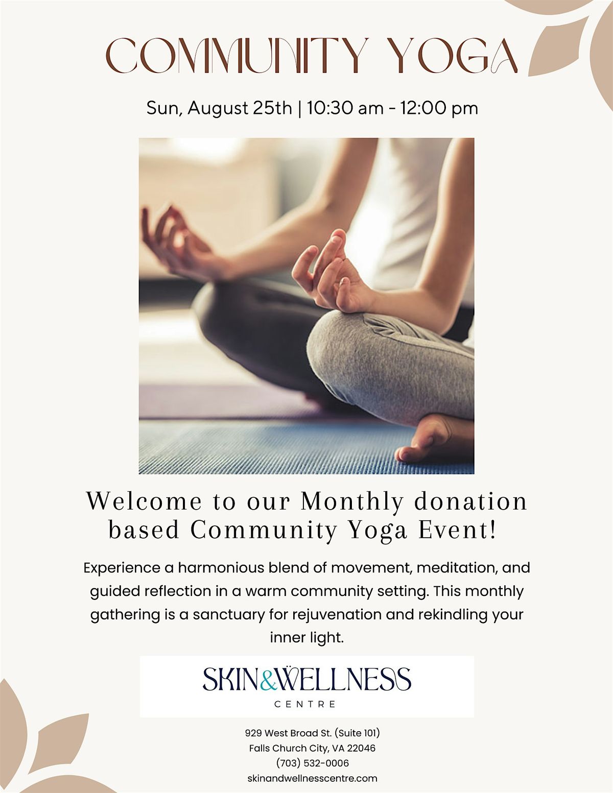 Community Yoga Event