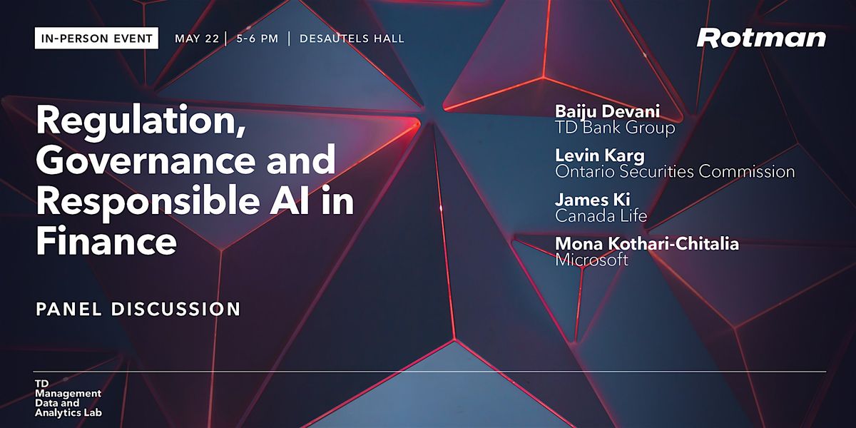 Regulation, Governance and Responsible AI in Finance