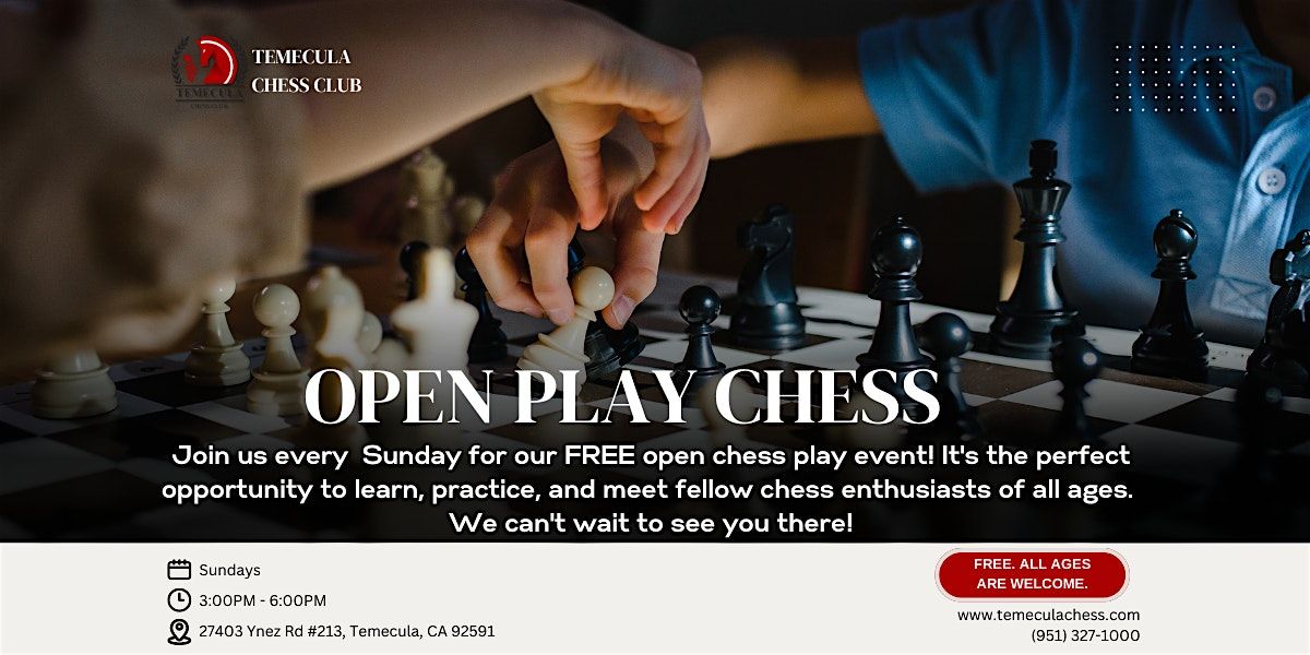 FREE Open Play Chess