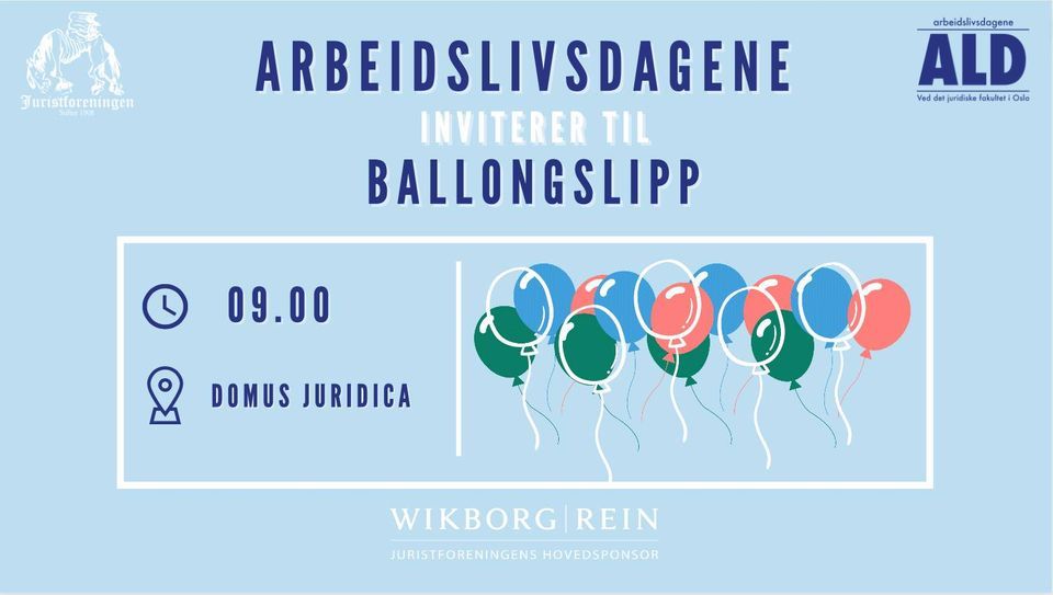 ALD Oslo 2023: Ballongslipp!