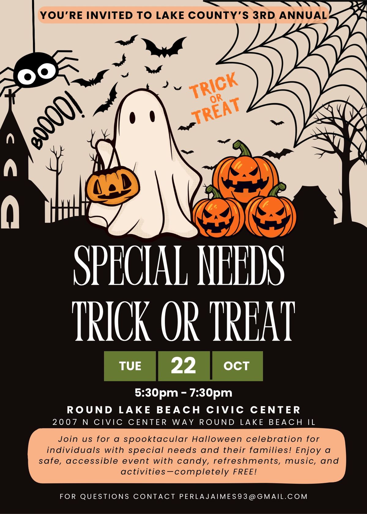 Lake County Special Needs Trick or Treat Event